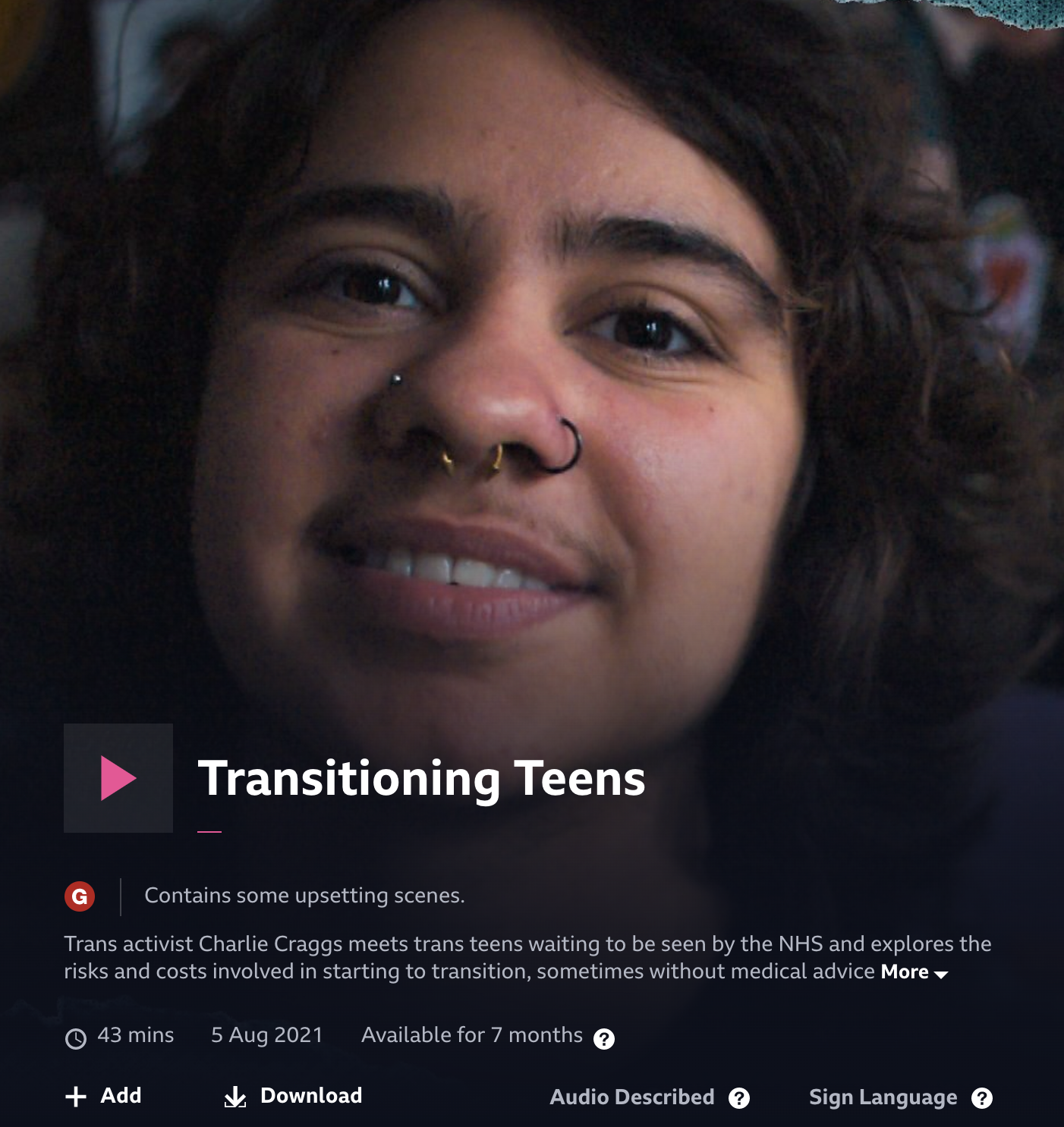 Charlie Craggs’ documentary ‘Transitioning Teens’ – The Lies They Tell